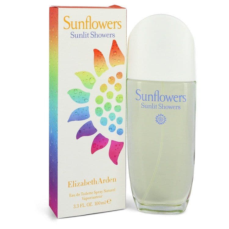 Sunflowers Sunlit Showers by