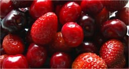 Red fruits