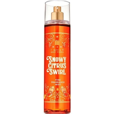 Snowy Citrus Swirl